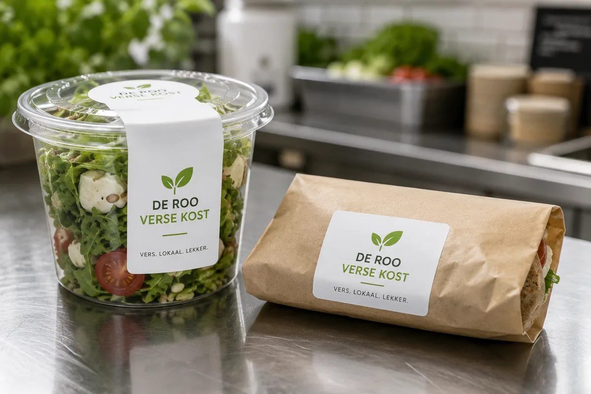 Direct food contact labels